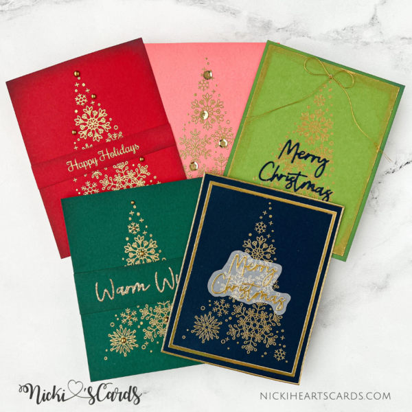 Card Making, Christmas Cards, Holiday Cards, Handmade Cards, Nicki Hearts Cards