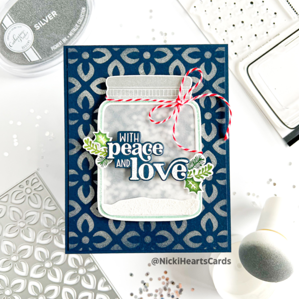 Card Making, Interactive Card, Catherine Pooler, Stencils, Nicki Hearts Cards